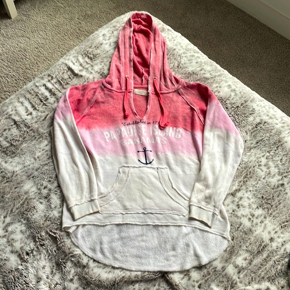 Ocean Drive Front Cropped Hoodie - Picture 2 of 3
